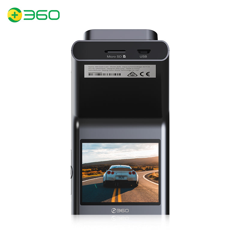 360 Dash Cam G300H, HD Video Cam Recorder, GPS, Night Vision+G-Sensor - E-Bargain International Pty Ltd