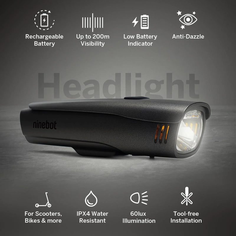Segway Ninebot Upgrade Headlight - E-Bargain Australia