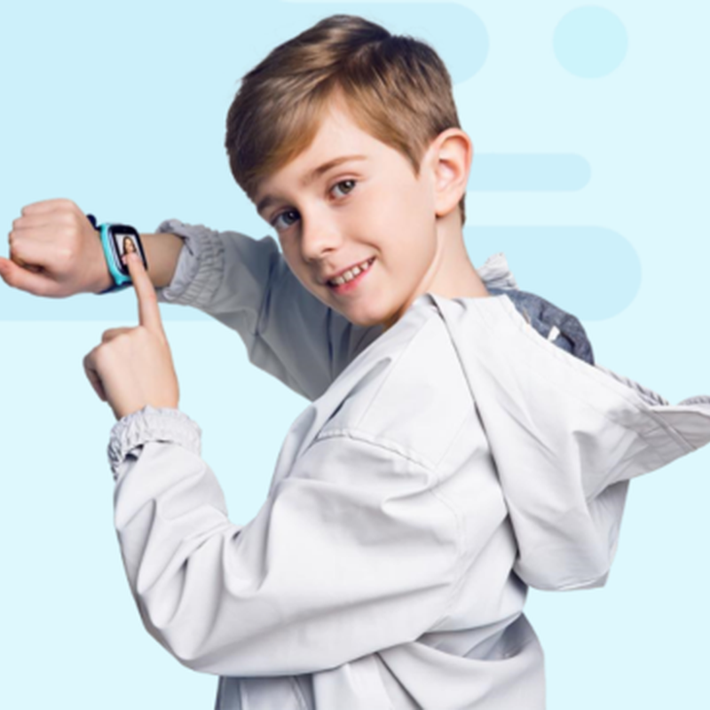 360 Kids Safety Smart Watch E1, 4G, Wifi IPX8 Waterproof, Cameras, PINK - E-Bargain Intl