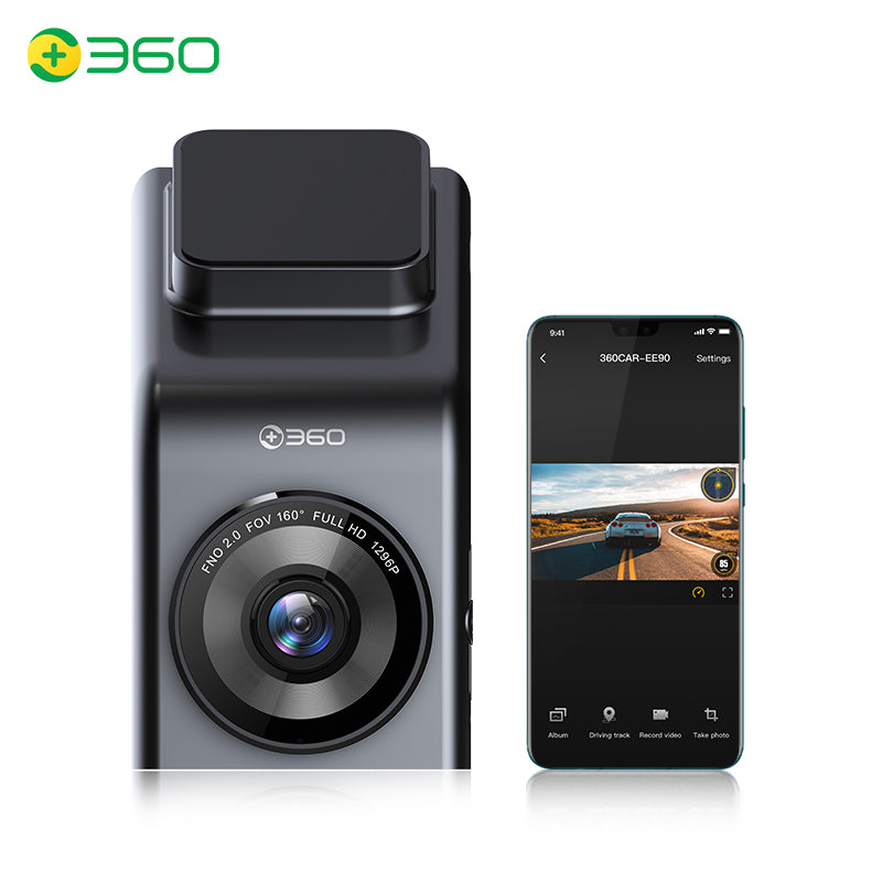 360 Dash Cam G300H, HD Video Cam Recorder, GPS, Night Vision+G-Sensor - E-Bargain International Pty Ltd