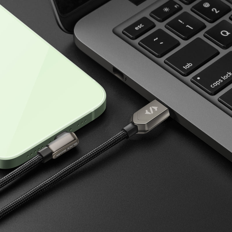 Xiaomi Black Shark Right-angle  Lightning to USB-C Cable  BL30-C2L - E-Bargain Intl