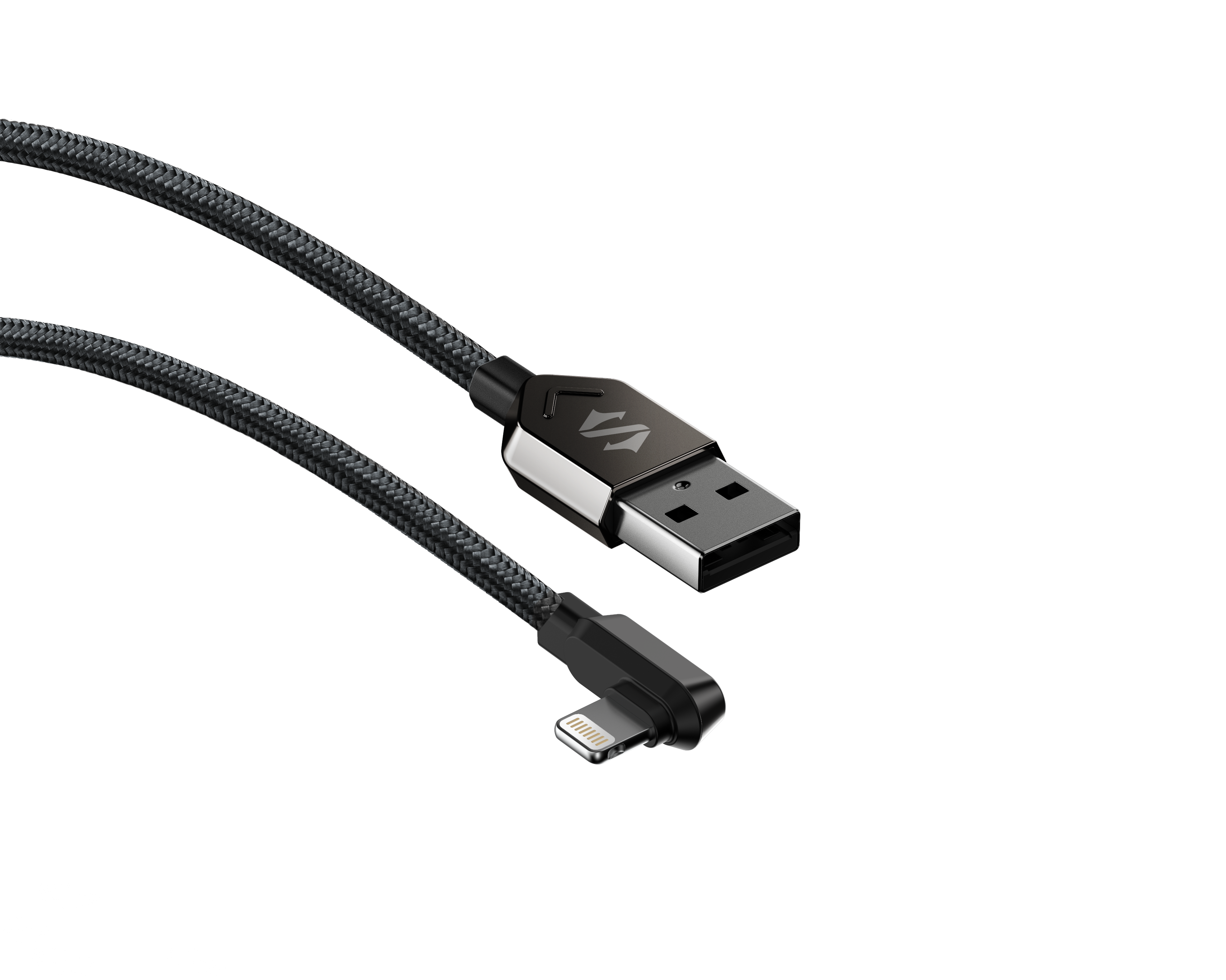 Xiaomi Black Shark Right-angle  Lightning to USB-A Cable - E-Bargain Intl