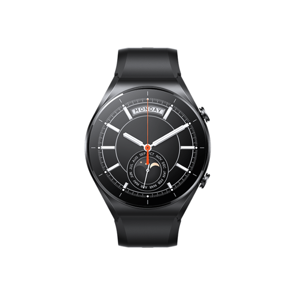 Xiaomi Watch S1 Black 1.43-Inch Amoled Display, Heart Rate Monitoring, 117 Sports Modes, 470mAh battery up to 12 days, waterproof , GPS - E-Bargain Store