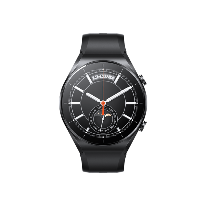 Xiaomi Watch S1 Black 1.43-Inch Amoled Display, Heart Rate Monitoring, 117 Sports Modes, 470mAh battery up to 12 days, waterproof , GPS - E-Bargain Store